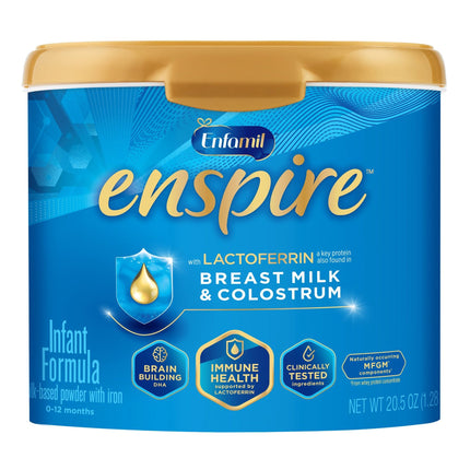 Infant Formula Enfamil Enspire Canister Powder Milk-Based