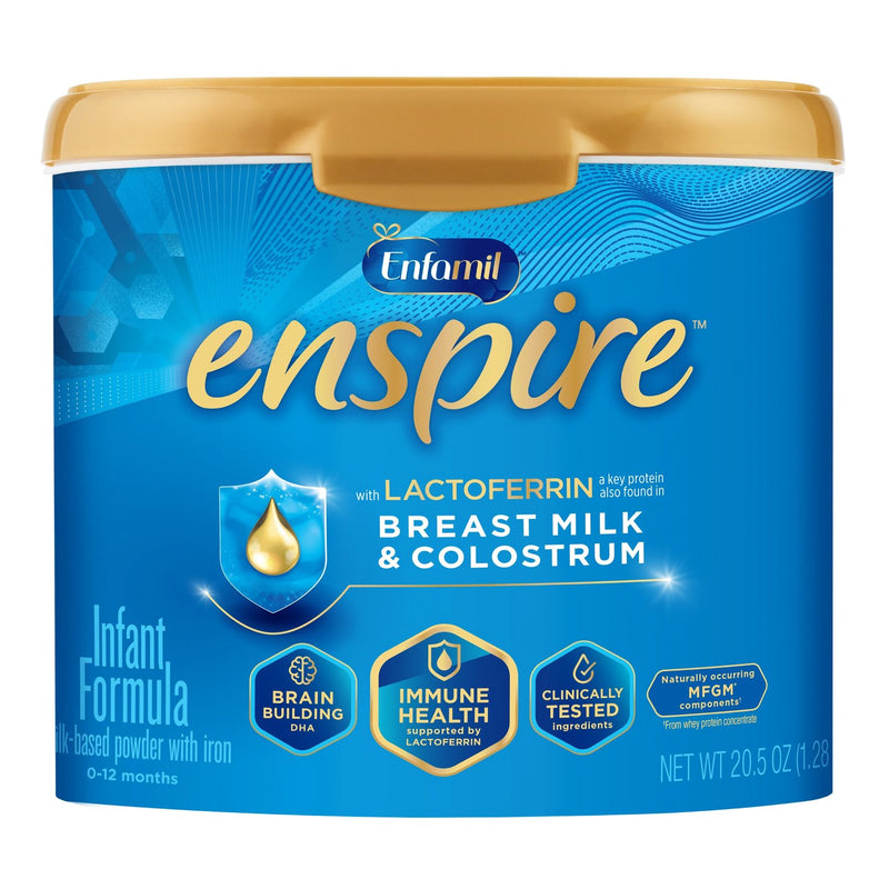 Infant Formula Enfamil Enspire Canister Powder Milk-Based 195307-1