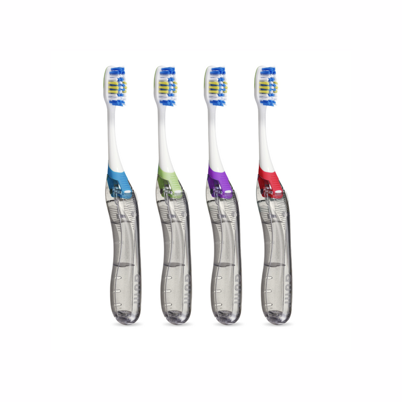 Travel Toothbrush, Dome Trim, 1 dz/bx 153PQA