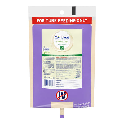 Tube Feeding Formula Compleat Standard 1.4 Cal Vanilla Flavor Liquid