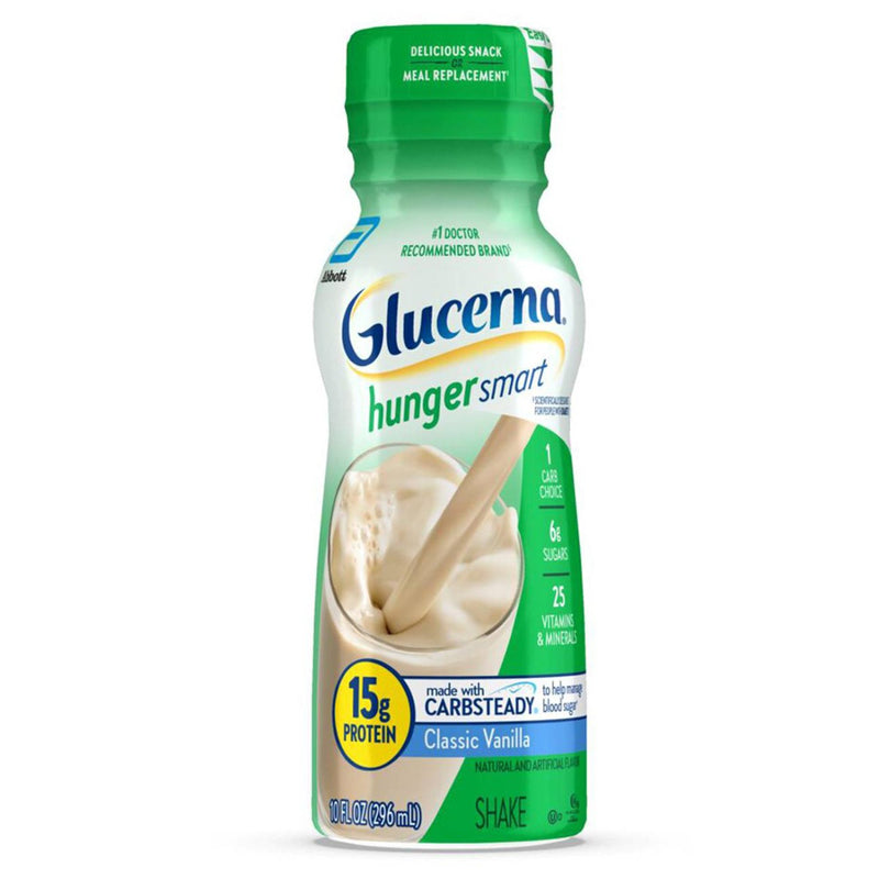 Oral Supplement Glucerna Hunger Smart Shake Homemade Vanilla Flavor Liquid 68607-1