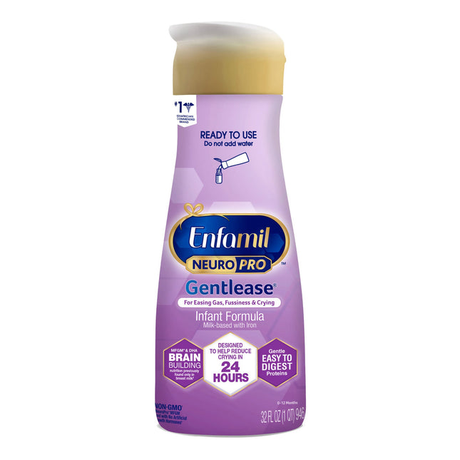 Mead Johnson | Infant Formula Enfamil NeuroPro Gentlease Bottle Liquid Milk-Based Crying / Spitup | 494104-1