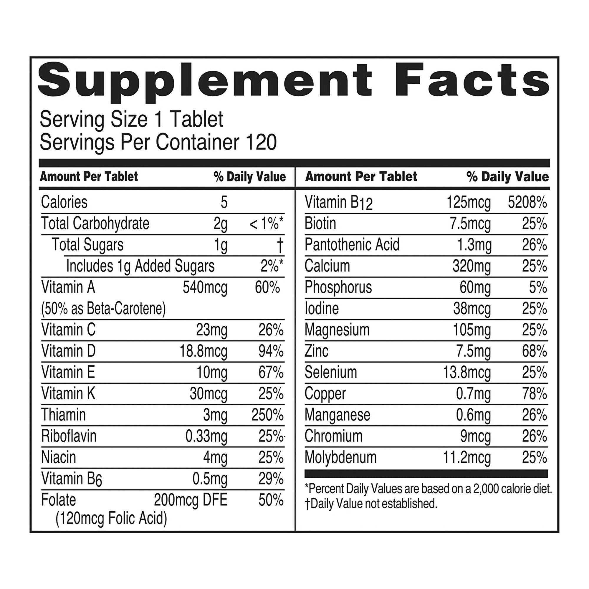 Nestle Vitamin And Mineral Supplement Optisource Chewable Tablet CS