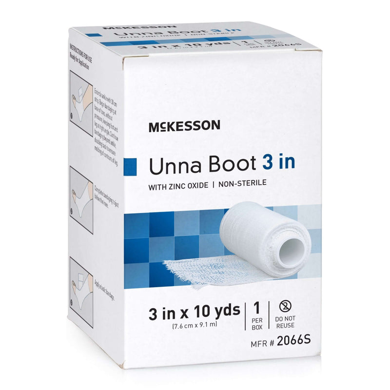 Unna Boot McKesson Zinc Oxide 3 Inch X 10 Yard | SurgiMac Dental Supply