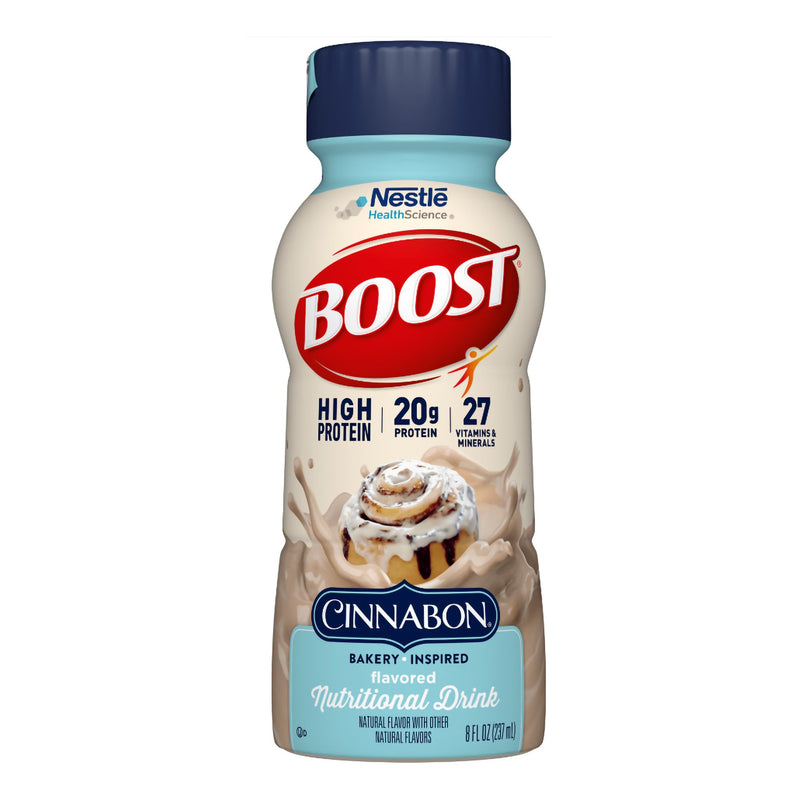 Oral Supplement Boost High Protein Cinnabon Flavor Liquid CS/24 00041679530641
