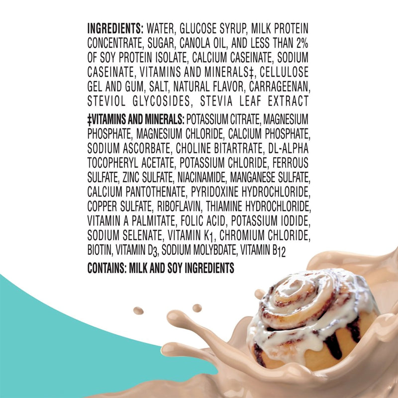 Oral Supplement Boost High Protein Cinnabon Flavor Liquid CS/24 00041679530641
