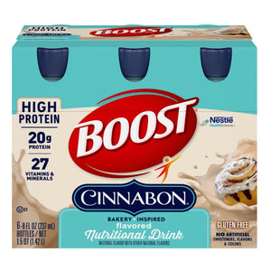 Oral Supplement Boost High Protein Cinnabon Flavor Liquid CS/24 00041679530641