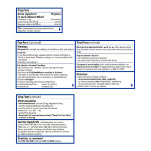Antacid Pepcid Complete 800 mg - 165 mg - 10 mg Strength Chewable Tablet 71683729125