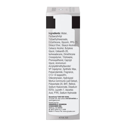 Facial Moisturizer Neutrogena Rapid Wrinkle Repair Night 1 oz. Pump Bottle Unscented Lotion