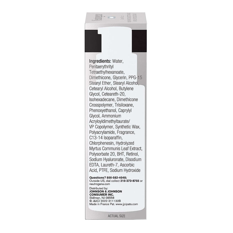 SurgiMac Facial Moisturizer Neutrogena Rapid Wrinkle Repair Night 1 oz. Pump Bottle Unscented Lotion | SurgiMac Dental Supply