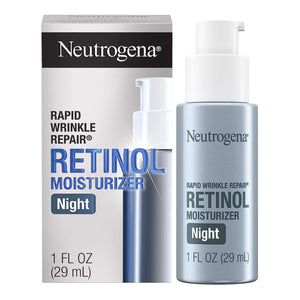 SurgiMac Facial Moisturizer Neutrogena Rapid Wrinkle Repair Night 1 oz. Pump Bottle Unscented Lotion | SurgiMac Dental Supply