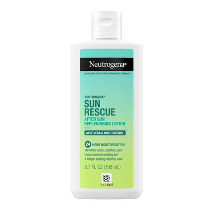 Hand and Body Moisturizer Neutrogena Sun Rescue 6.7 oz. Bottle Scented Lotion