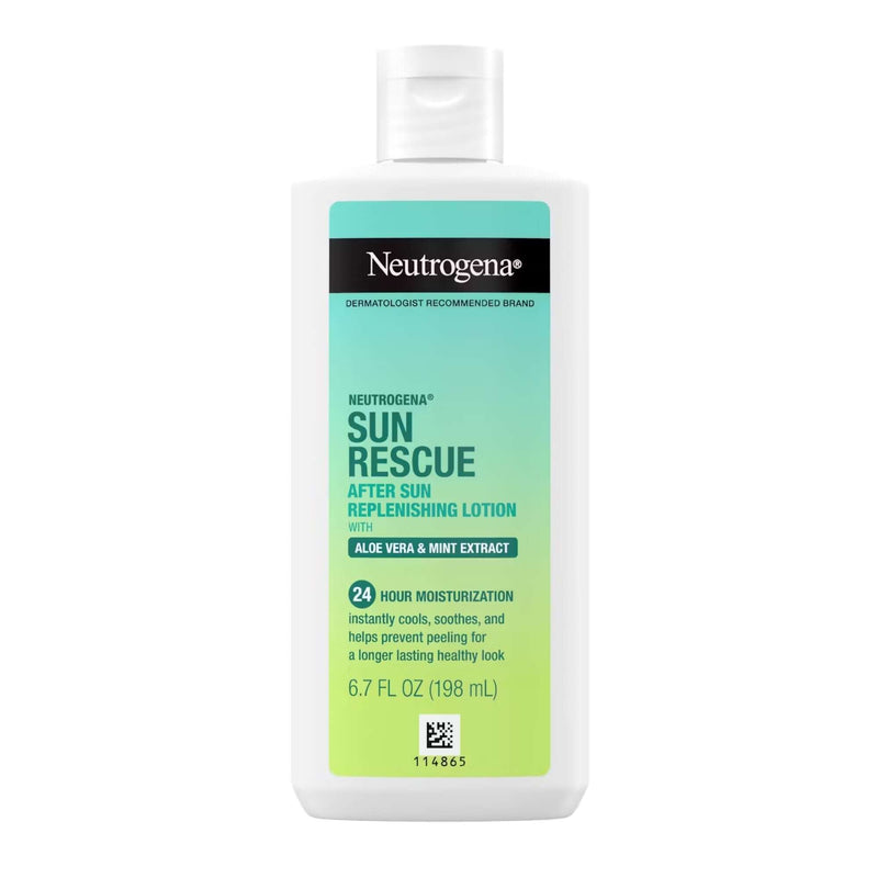 Hand and Body Moisturizer Neutrogena Sun Rescue 6.7 oz. Bottle Scented Lotion | SurgiMac Dental Supply