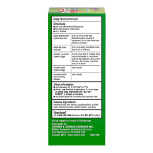 Children's Allergy Relief Zyrtec® 1 mg / 1 mL Strength Solution 4 oz. 50580073005