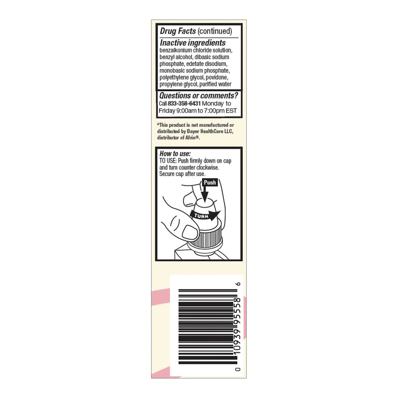 Sinus Relief Foster & Thrive™ 0.05% Strength Nasal Spray 1 oz.