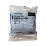 Slipper Socks McKesson Unisex Adult Bariatric / X-Wide Double Tread Single Patient Use Royal Blue | SurgiMac Dental Supply