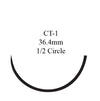 PDS™ II Polydioxanone CT-1 1/2 Circle Taper Point Needle Size 0 Monofilament