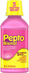 Pepto-Bismol Original Liquid 12 oz, 12/cs