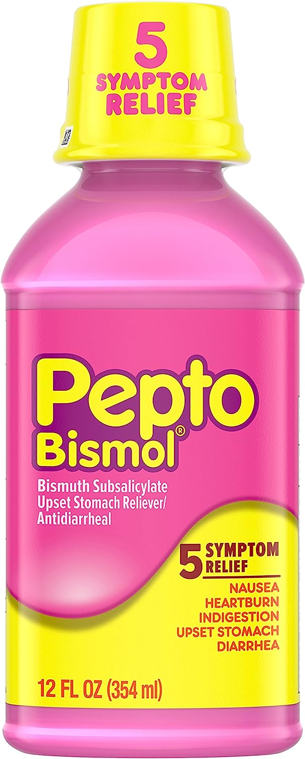 Pepto-Bismol Original Liquid 12 oz, 12/cs 0149003942