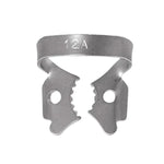 Hygenic #12A Winged Serrated Jaw, Upper Left Molars Metal Rubber Dam Clamp | SurgiMac Dental Supply