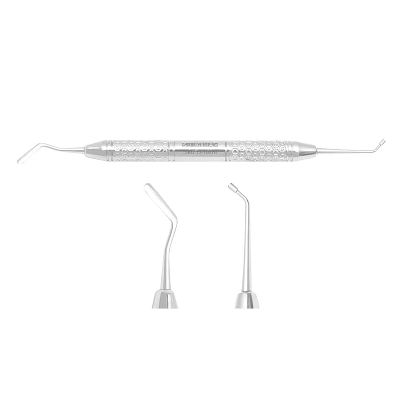 SurgiMac #2 Woodson Plastic Filling Instrument , Double Ended, Stainless Steel, Hexa Series, 1/Pk 13-1007-H