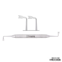 SurgiMac Flashing Crown Remover, Double Ended, Stainless Steel, Air Series, 1/Pk 13-1180