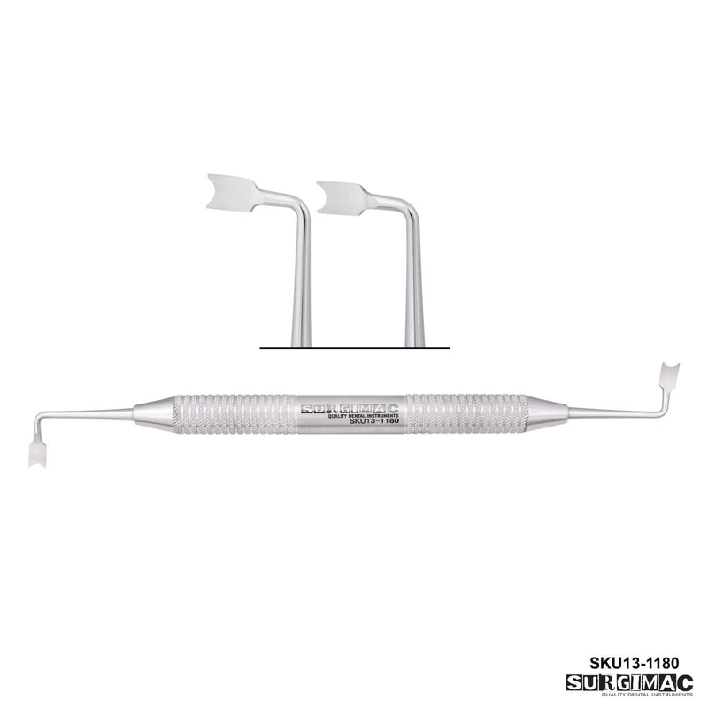 SurgiMac Flashing Crown Remover, Double Ended, Stainless Steel, Air Series, 1/Pk 13-1180