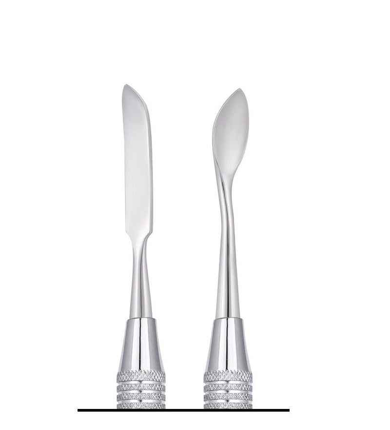 SurgiMac Laboratory Waxing Spoon and Spatula, Double-Ended, Stainless Steel, Air Series, 1/Pk