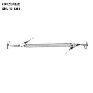 SurgiMac Amalgam Carrier, Medium/Large, Double-Ended, Stainless Steel, Pro Series, 1/Pk | SurgiMac Dental Supply