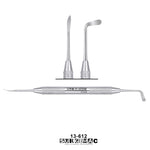 SurgiMac 12S Bennett Periosteal, Double-Ended, Stainless Seel, Air Series, 1/Pk