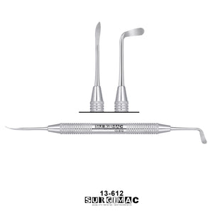 SurgiMac 12S Bennett Periosteal, Double-Ended, Stainless Seel, Air Series, 1/Pk