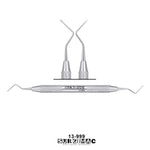 SurgiMac GF-9 Goldman Fox Knife, Double-Ended, Stainless Steel, Air Series, 1/Pk