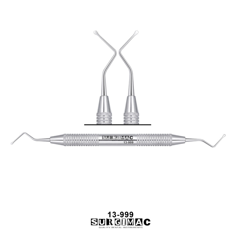 SurgiMac GF-9 Goldman Fox Knife, Double-Ended, Stainless Steel, Air Series, 1/Pk