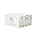 Ethilon™ Nylon PS-2 3/8 Circle Precision Reverse Cutting Needle Size 3-0 Monofilament | SurgiMac Dental Supply