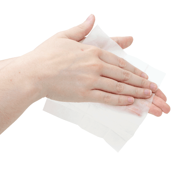 Dynarex Antiseptic Skin Towelette Individual Packet Scented 100 Count | SurgiMac Dental Supply