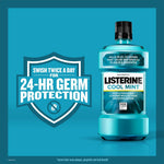 Listerine Cool Mint - J&J Consumer Products - 1.5 Ltr 6/Ca 42755