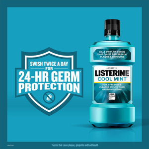 Listerine Cool Mint - J&J Consumer Products - 1.5 Ltr 6/Ca 42755