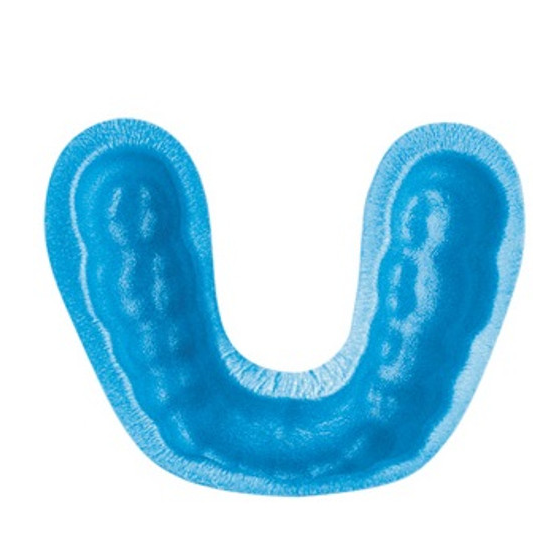 ORAL-B Centrays Fluoride Applicator Trays, Disposable, Singe Arch, Lrg, 100/bx 13226941