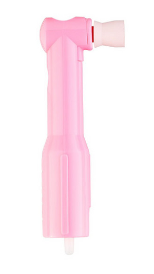 Classic Pink Petite Web Disposable Prophy Angle in Pink, 1200/Box. With Petite 136812