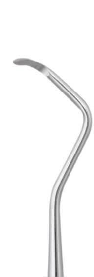 13S/14S McCall Curette, Double Ended, (TiN) Coated Stainless Steel, 1/Pk 10-525-B