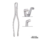SurgiMac #222 Extraction Forcep, Lower Molars, Stainless Steel, Air Series, 1/Pk 14-1823