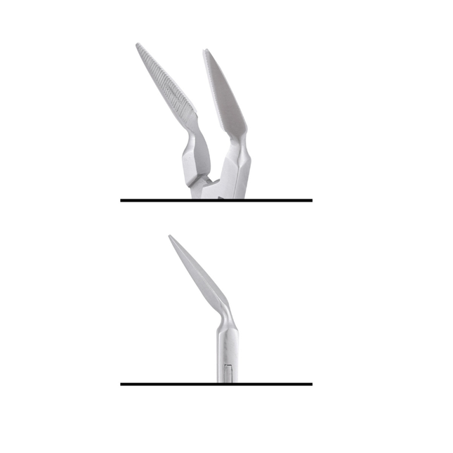 SurgiMac 45˚ Steiglitz Forcep, Serrated, 13.5cm, Stainless Steel, Air series, 1/Pk