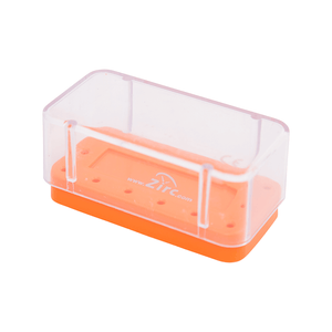 Magnetic Bur Block 14-Hole Cover 1" High - Standard | SurgiMac Dental Supply