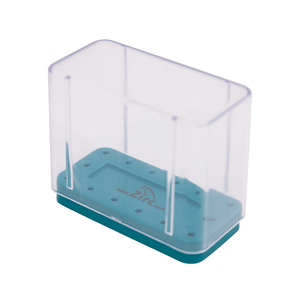 Magnetic Bur Block 14-Hole Cover 2" High - HP Lab Burs | SurgiMac Dental Supply