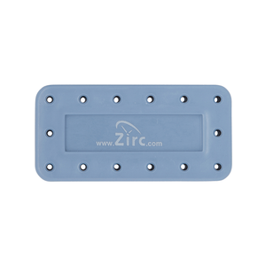 14 Hole White, Magnetic Bur Block with Microban | SurgiMac Dental Supply