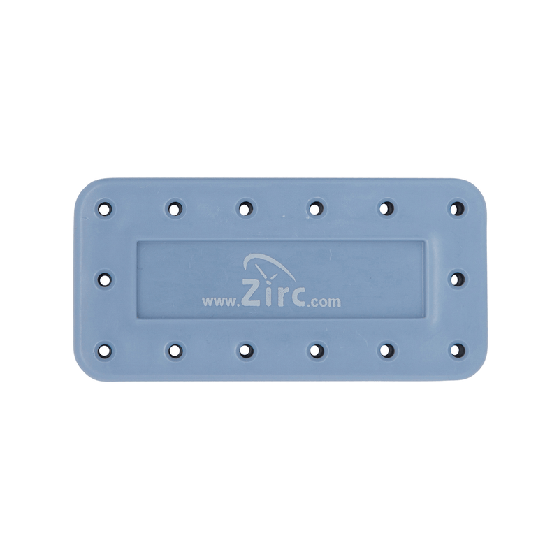 14 Hole White, Magnetic Bur Block with Microban | SurgiMac Dental Supply