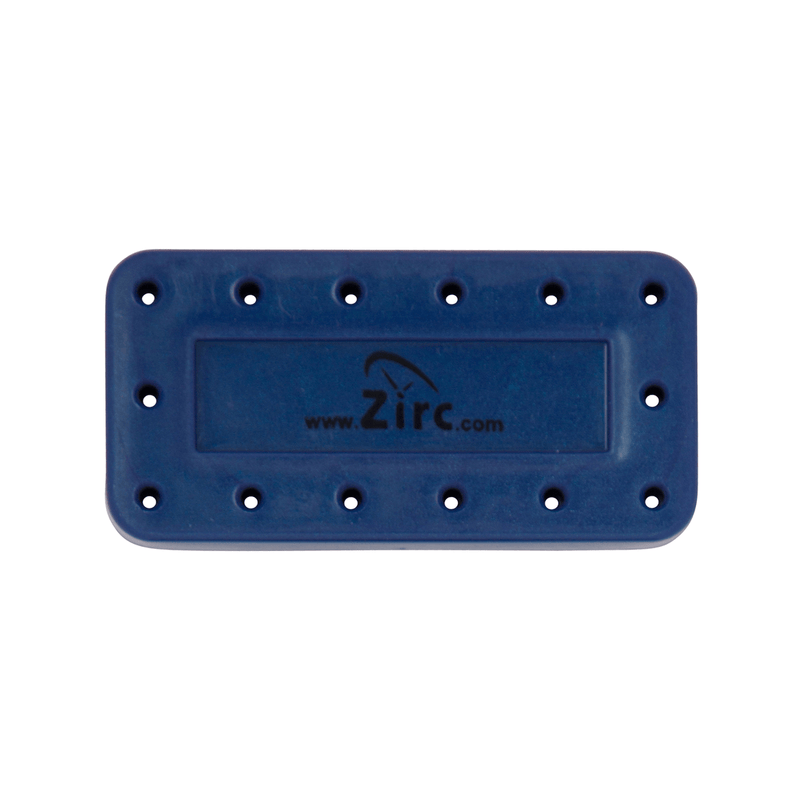 14 Hole White, Magnetic Bur Block with Microban | SurgiMac Dental Supply