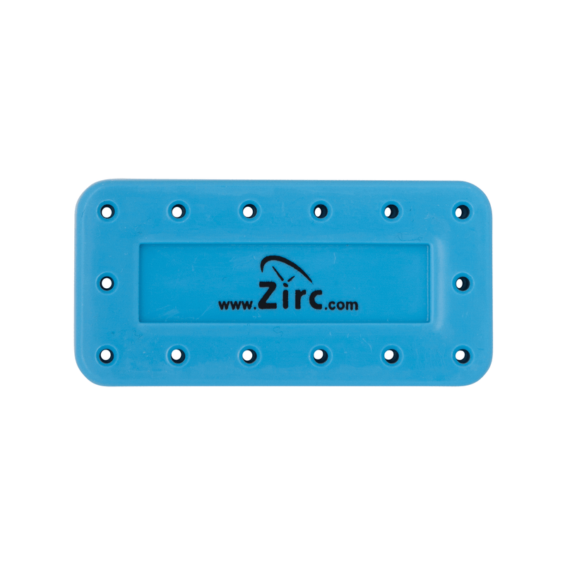 14 Hole White, Magnetic Bur Block with Microban | SurgiMac Dental Supply