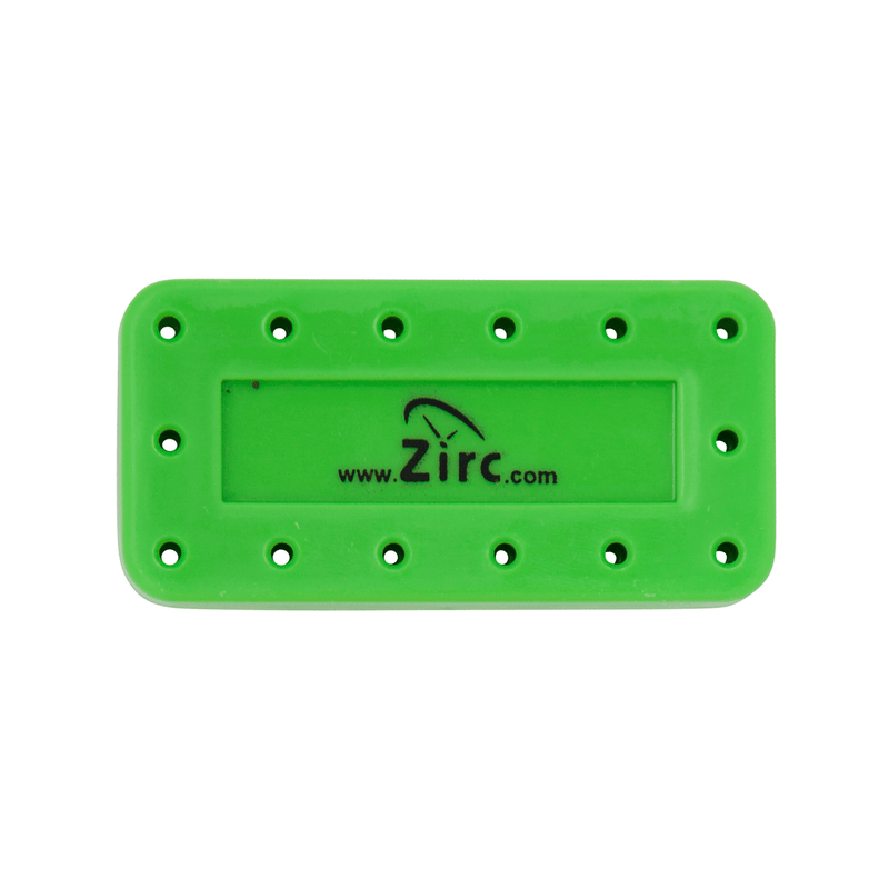 14 Hole White, Magnetic Bur Block with Microban | SurgiMac Dental Supply