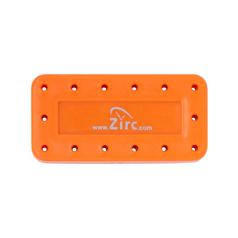 14 Hole White, Magnetic Bur Block with Microban | SurgiMac Dental Supply